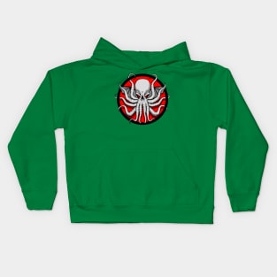 Cthulhu Sigil - Black Border Kids Hoodie